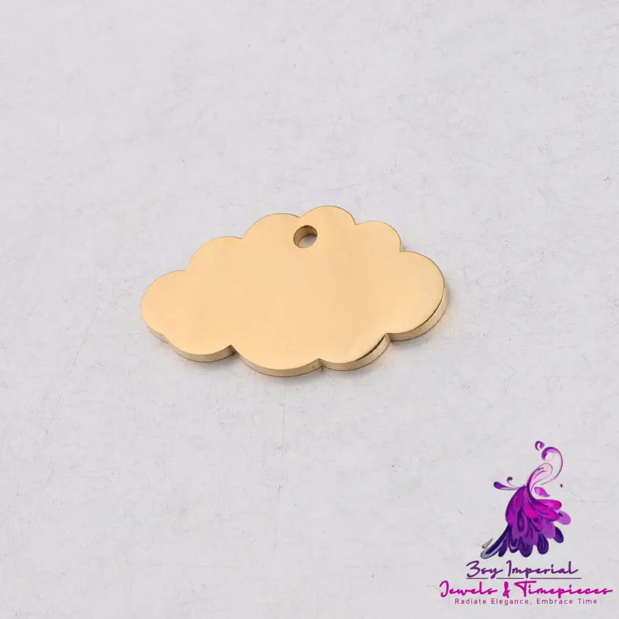 Cloud Stainless Steel Pendant