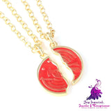 Eagle Eye Coin Pendant Necklace