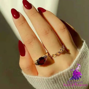 Golden Chain Cold Style Ring