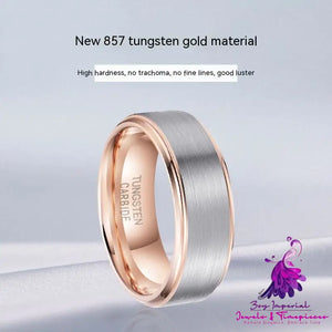 Cold Style Tungsten Gold Boys