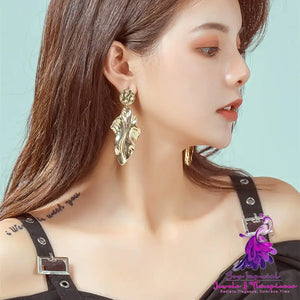 Long Cold Wind Earrings