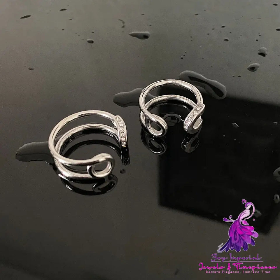 Trendy Cold Wind Neutral Ring