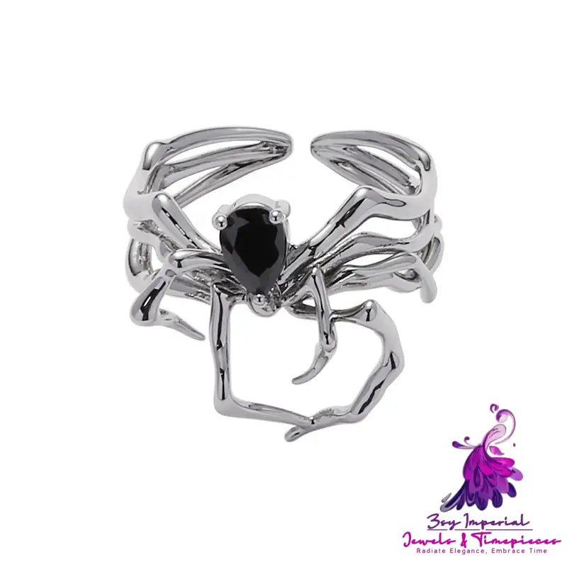 Metal Spider Cold Wind Ring