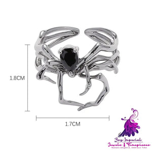 Metal Spider Cold Wind Ring