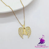 Love Necklace Wings Collar