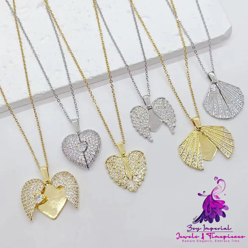 Love Necklace Wings Collar