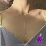 Long Tassel Fashion Collarbone Chain