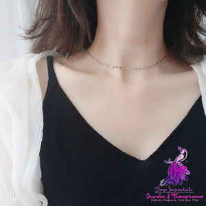 Women’s Fashion Temperament Simple Necklace Collarbone Chain