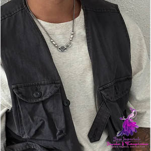 Japanese Hip Hop Collarbone Chain