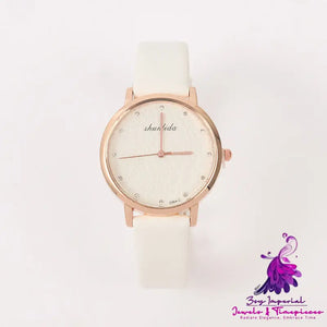 College Style Ladies Quartz Watch