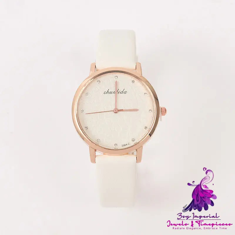 College Style Ladies Quartz Watch