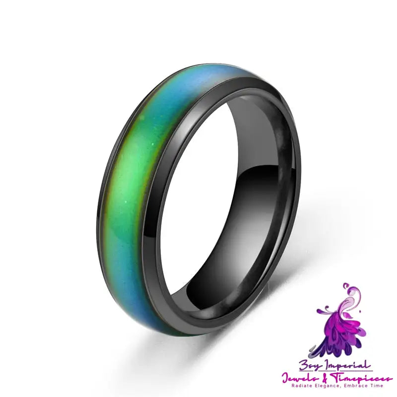 Color Changing Stainless Steel Mood Rings