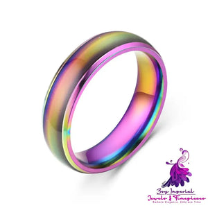 Color Changing Stainless Steel Mood Rings