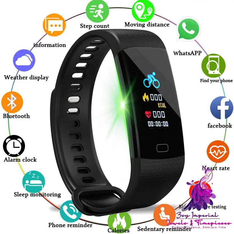 LIGE Color Screen Smart Bracelet