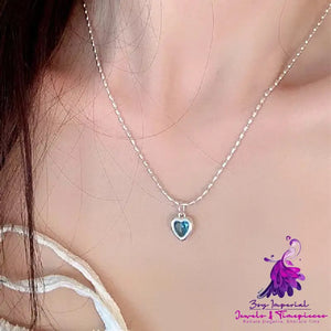 Heart Zircon Necklace