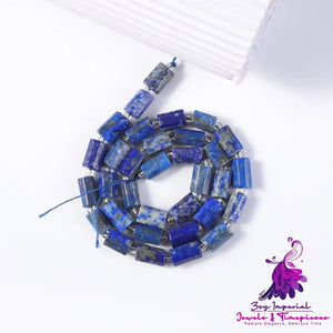 Crystal Beaded Sunstone Lapis Lazuli Ornament