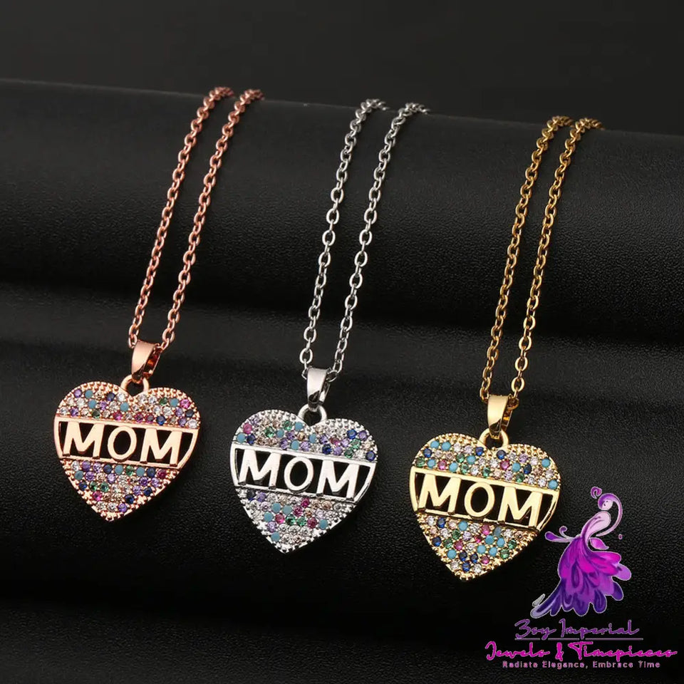 Colorful Mom Necklace