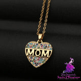 Colorful Mom Necklace