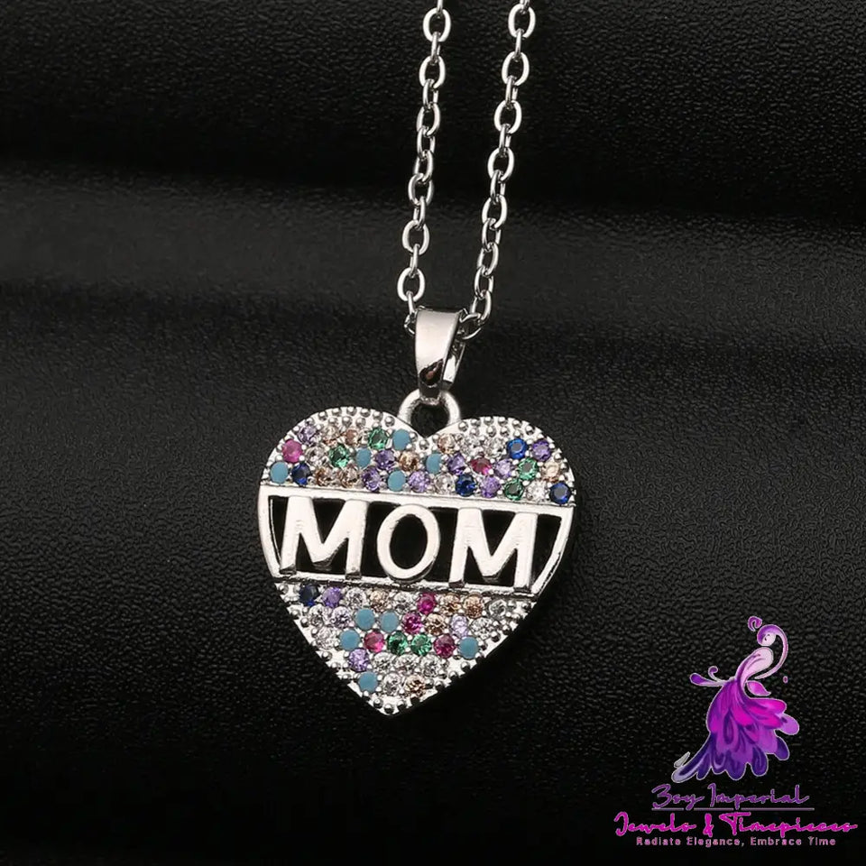 Colorful Mom Necklace