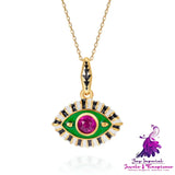 Devil’s Eye Colorful Necklace