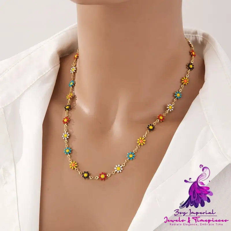 Colorful Oil Necklace