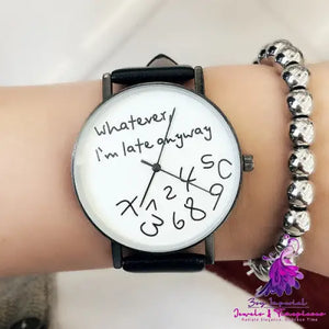 Personalized Colorful Lovers Watches