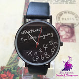 Personalized Colorful Lovers Watches