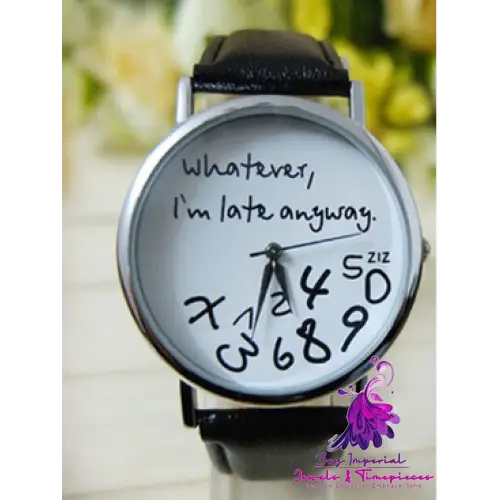 Personalized Colorful Lovers Watches