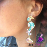 Colorful Cool Ear Studs