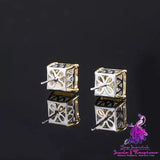 Female S925 Silver High Carbon Diamond Colorful Treasure