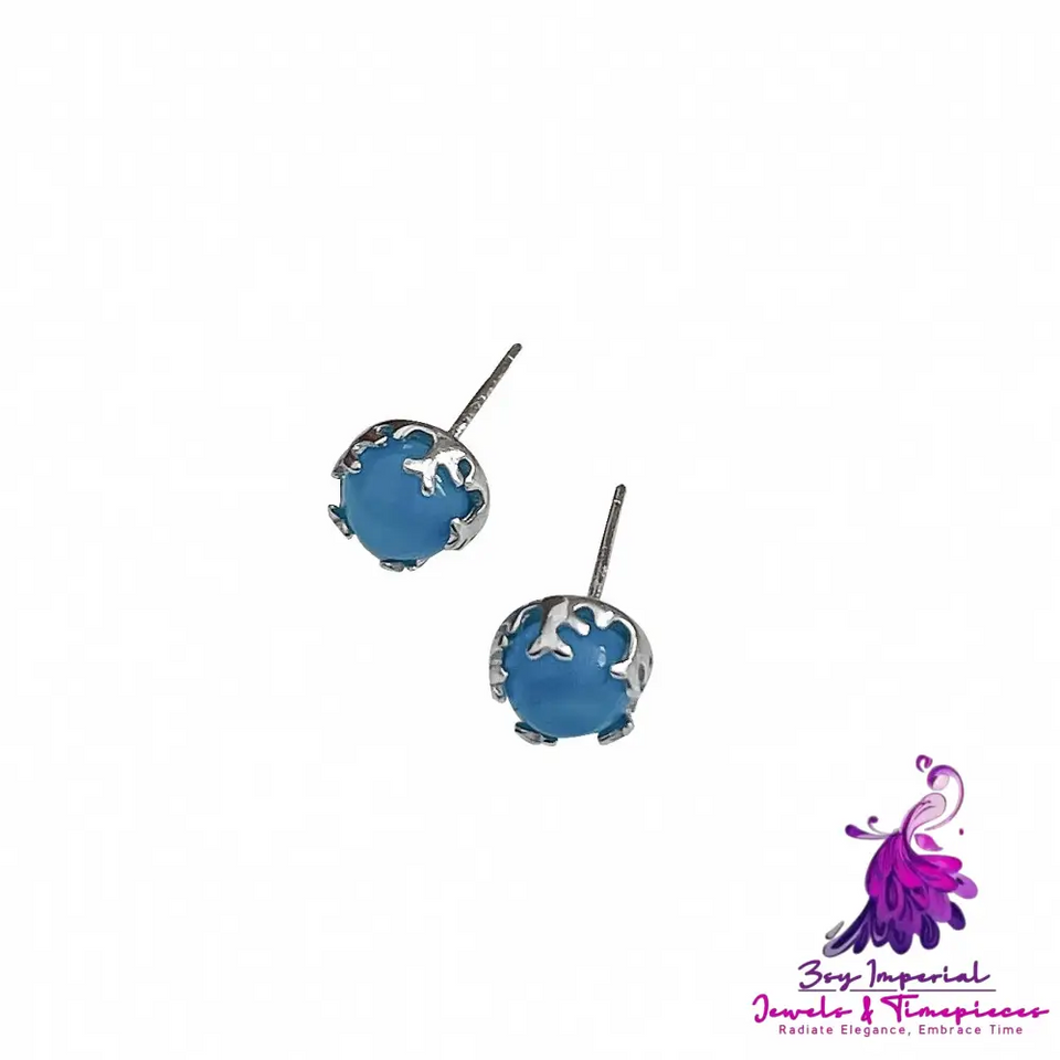 Colorful Zircon Earrings