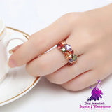 Colorful Zircon Rings