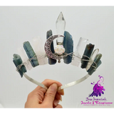 Crystal Column Crown Hair Accessories