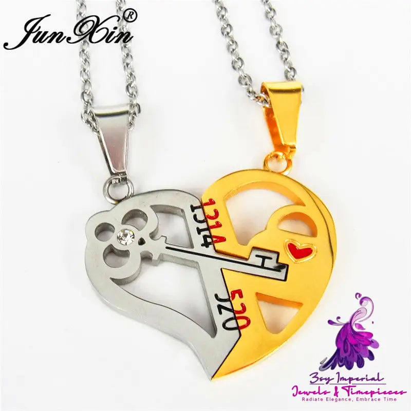 Love Key Combination Necklace