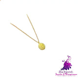 Durian Commemorative Necklace Pendant