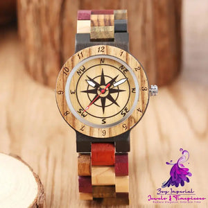 Compass Plate Couple Watch