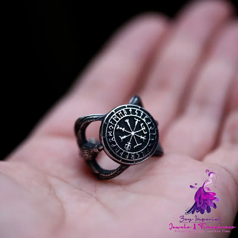 Viking Compass Ring