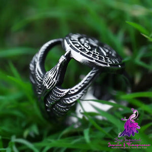 Viking Compass Ring