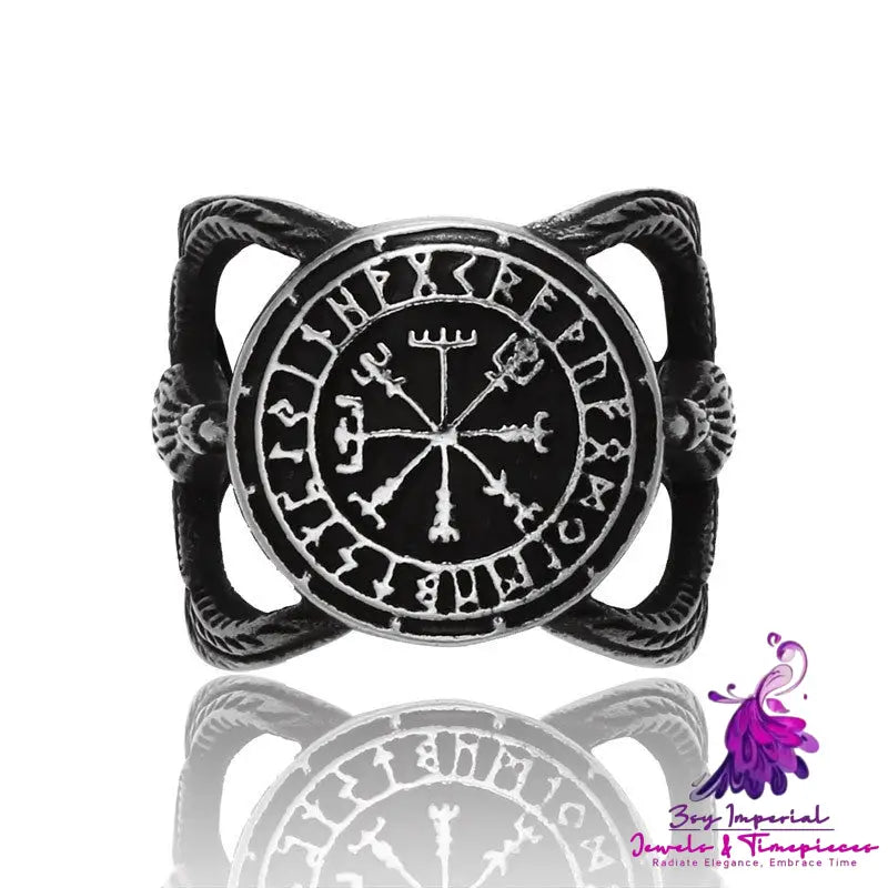 Viking Compass Ring