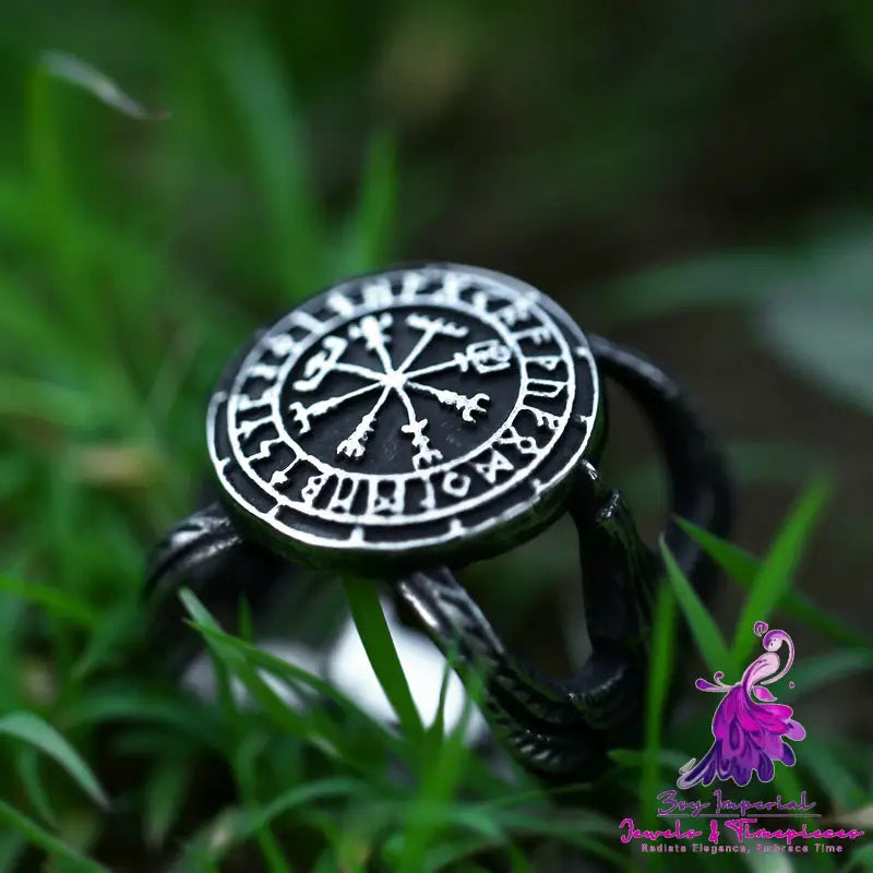 Viking Compass Ring