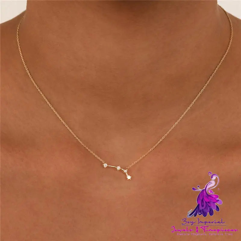 Constellations Diamond Clavicle Necklace