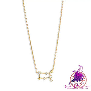 Constellations Diamond Clavicle Necklace