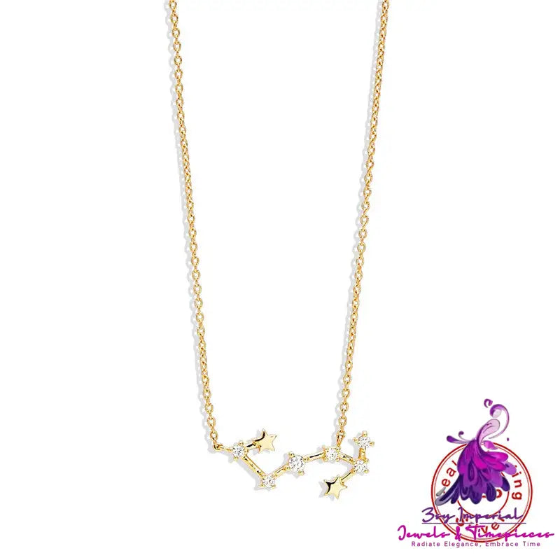 Constellations Diamond Clavicle Necklace