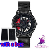 Rotating Cool Personality Waterproof Wheel Watch