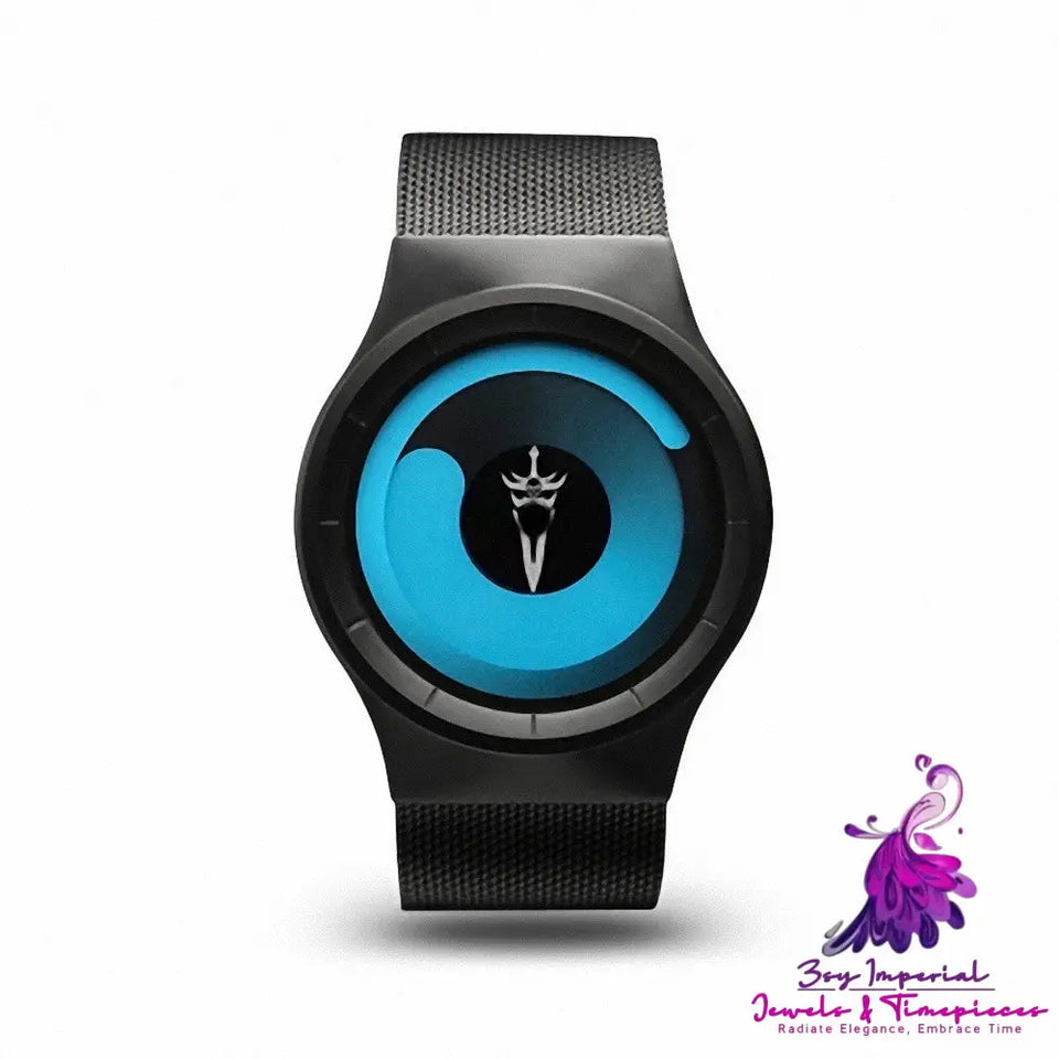 Cool Steel Quartz Unisex Watch