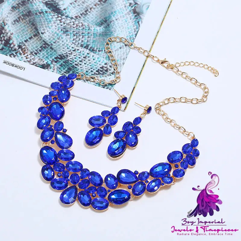 Two-Piece Necklace and Earring Set