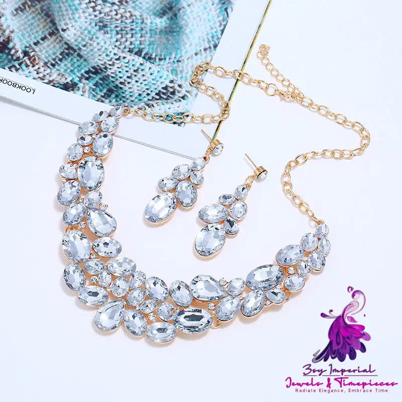 Two-Piece Necklace and Earring Set