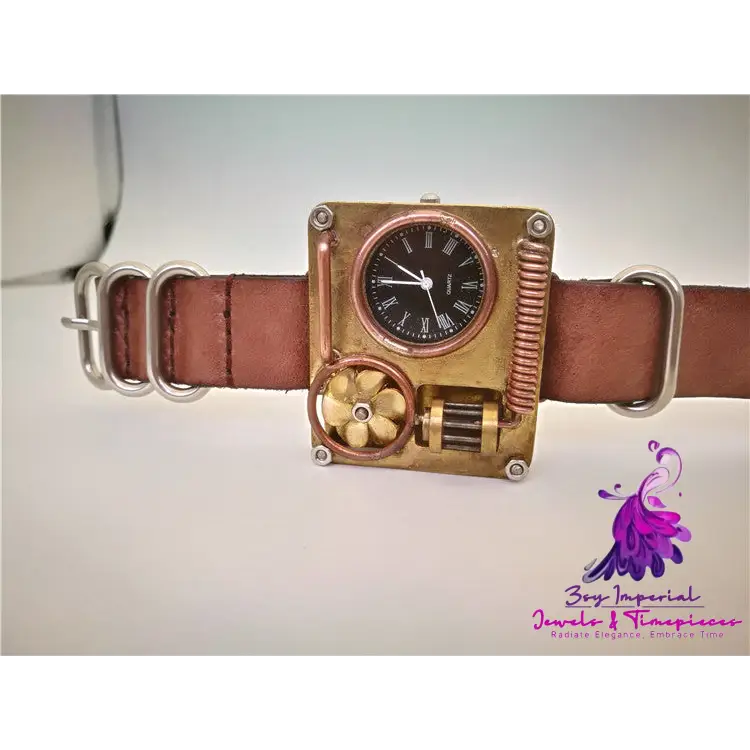 Turbo Gothic Style Copper Case Watch