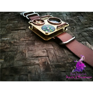 Turbo Gothic Style Copper Case Watch