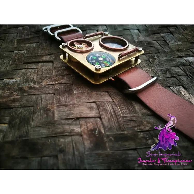 Turbo Gothic Style Copper Case Watch